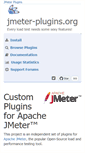 Mobile Screenshot of jmeter-plugins.org